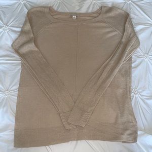 EUC Tan Gap Long Sleeved top